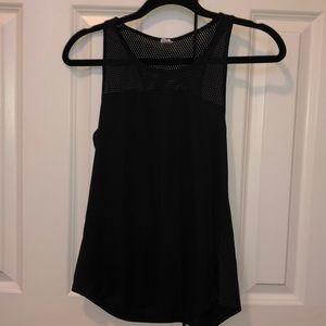 CHAMPION Black Mesh Workout Tank